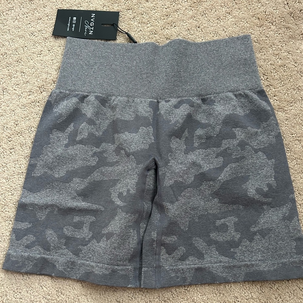 NVGTN grey biker shorts